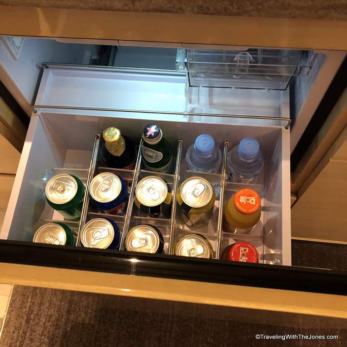 ull out mini-bar, suite 1512, JW Marriott Hotel Chengdu, China