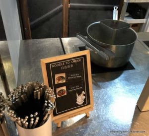 egg/noodle station, Executive Lounge, JW Marriott Chengdu, China