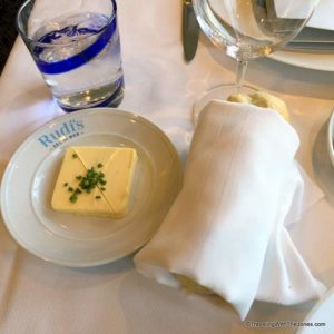 butter and bread - Rudi’s Sel de Mer pop-up restaurant, Holland America