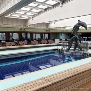 Lido pool, ms Veendam, Holland America Line