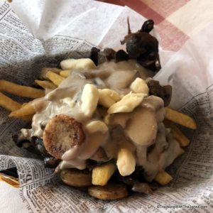 Poutine, ms Veendam, Holland America