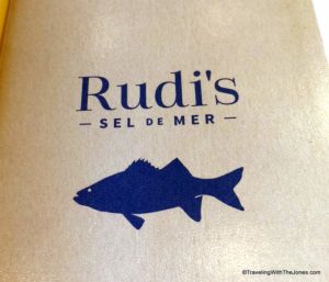 Rudi’s Sel de Mer pop-up restaurant , Holland America Line