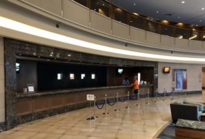 Check-in, Hilton Narita Airport Hotel, Japan