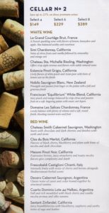 Cellar No 2- Holland America wine packages