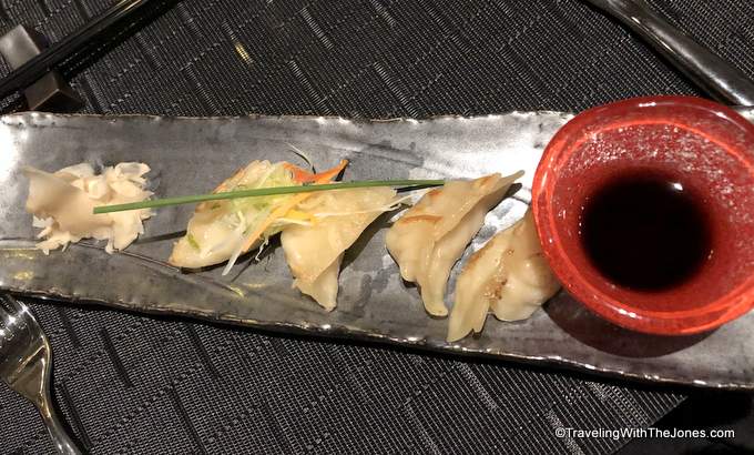 Lobster and Shrimp Gyoza, Tamarind, Nieuw Statendam