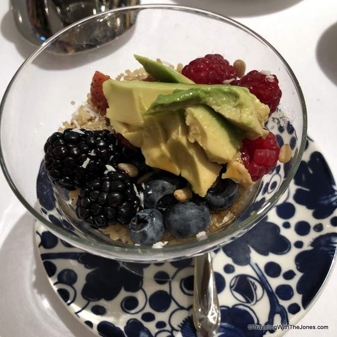 Quinoa Parfait 2, Elizabeth Falkner's Light Selections, Holland America
