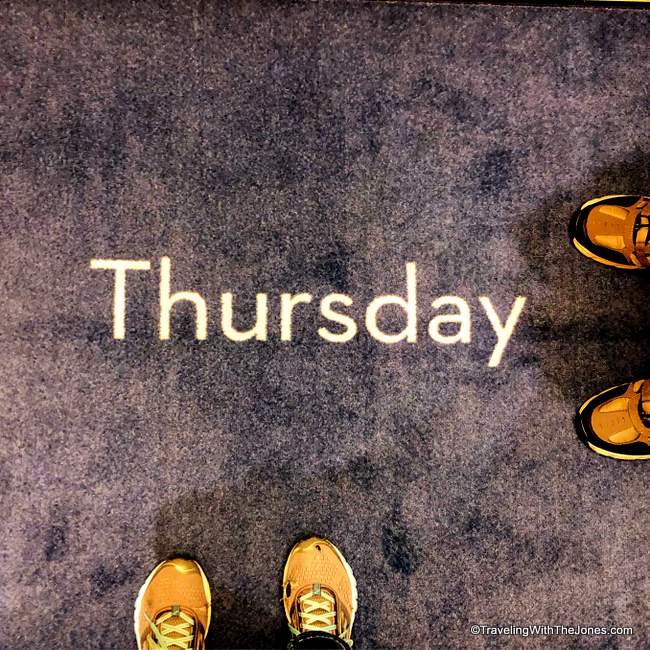 Elevator mats - Holland America's Eurodam cruise ship